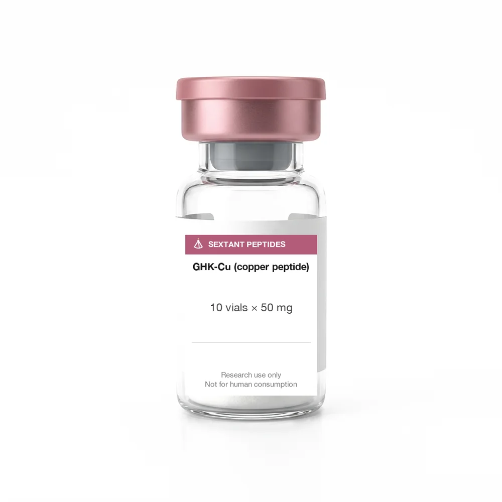 GHK‑Cu (copper peptide) — product image